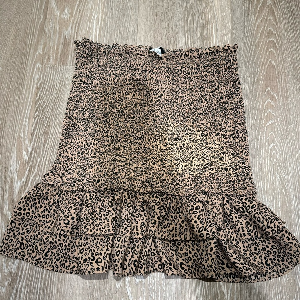 Adorable cheetah skirt